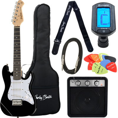 Harley Benton MA-5 Miniamp Set 4 elektrinės gitaros komplektas