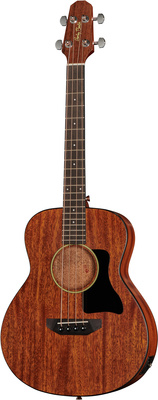 Harley Benton GS-Travel-E Bass Mahogany keturstygė akustinė bosinė gitara