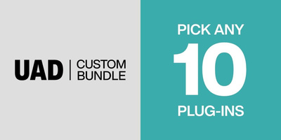 Universal Audio Custom Bundle - Pick Any 10 garso ir efektų priedų rinkinys