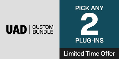 Universal Audio Custom Bundle - Pick Any 2 garso ir efektų priedai