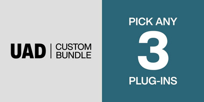 Universal Audio Custom Bundle - Pick Any 3 garso ir efektų programinė įranga
