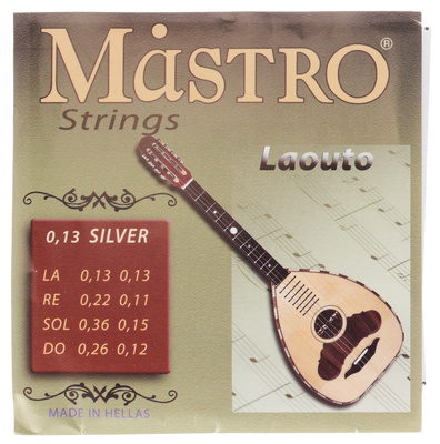 Mastro Greek Laouto 8 Strings 013 SP stīgu komplekts