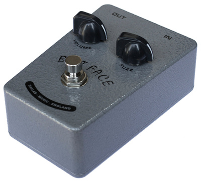 British Pedal Company Dallas Brit Face Fuzz Silver distoršiono pedalas