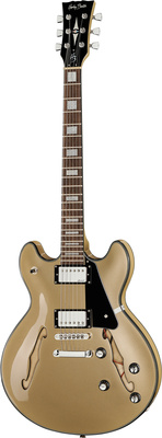 Harley Benton HB-35Plus Shoreline Gold pusiau akustinė gitara