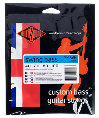 Rotosound SM66N VXVX elektrinės bosinės gitaros 040 stygos