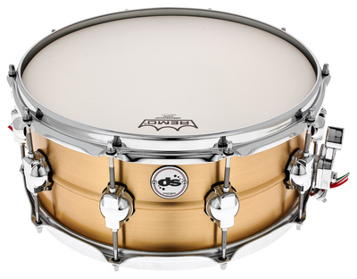DS Drum 14"x6" Seamless Brass varinis snare būgnas