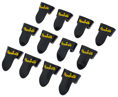 dAndrea Finger Picks Set Black Large pirštų brauktukai  
