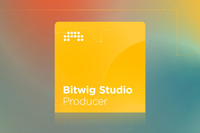 Bitwig Studio Producer sekos programinė įranga  