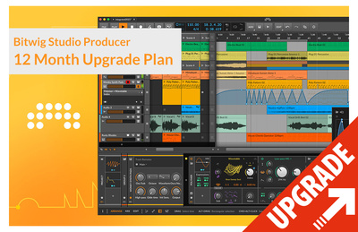 Bitwig Studio Producer Upgrade Plan programinės įrangos atnaujinimo planas  