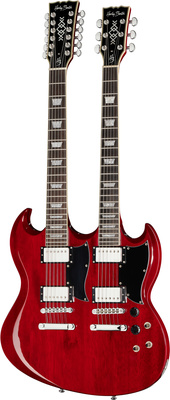 Harley Benton DC-Custom II 612 Cherry elektrinė gitara