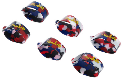 dAndrea Finger Picks 6-Set Multic. L finger brauktukai