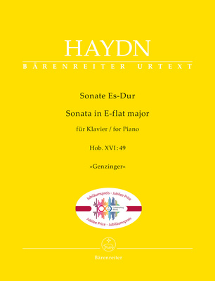 Bärenreiter Haydn Klaviersonate Es-Dur fortepijono literatūra