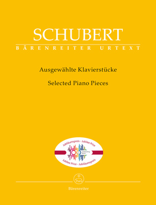 Bärenreiter Schubert Ausgewählte Klavier fortepijono literatūra