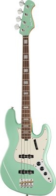 Harley Benton MV-4JB Seafoam Green 4-stygė j-bosinė gitara