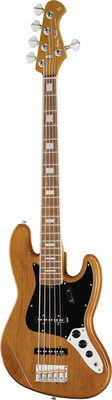 Harley Benton MV-5JB Natural 5-stygė J-bosinė gitara