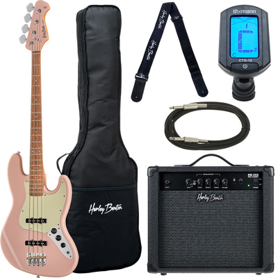 Harley Benton JB-62CC SP bosinės gitaros komplektas