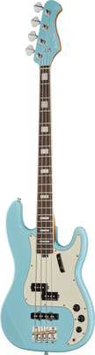 Harley Benton MV-4PJ Daphne Blue 4-stygė p-bosinė gitara  