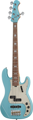 Harley Benton MV-5PJ Daphne Blue penkiastygė P-bosinė gitara