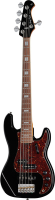Harley Benton MV-5PJ Black penkiastygė p-bosinė gitara  
