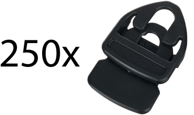 Holdon Xtra Clip Black moltono tvirtinimo spaustukai (250 vnt. pakuotė)