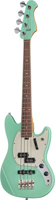 Harley Benton MV-4MSB Seafoam Green keturstygė elektrinė bosinė gitara