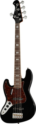 Harley Benton MV-5JB LH Black 5-stygė j-bosinė gitara  
