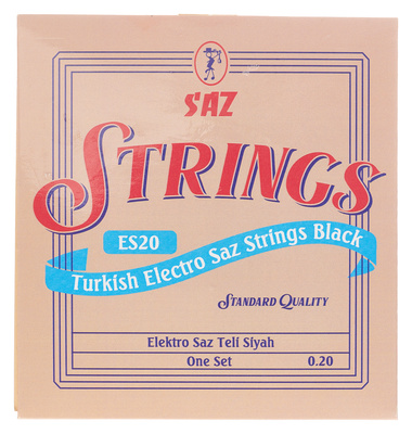Saz ES20 Electro Saz Std. Str. BK elektrinis saz 
