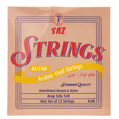 Saz AUT60 arabiško oud'o stygos