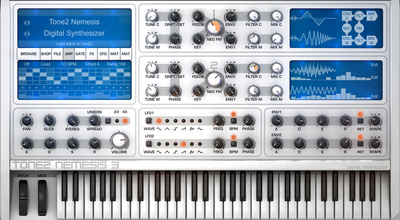 Tone2 Nemesis 3 virtualus instrumentas  