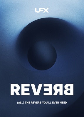 ujam UFX Reverb garso efektų programinė įranga  