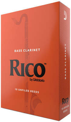 DAddario Woodwinds Rico Bass Clarinet 3.5 bosinio klarneto liežuvėliai