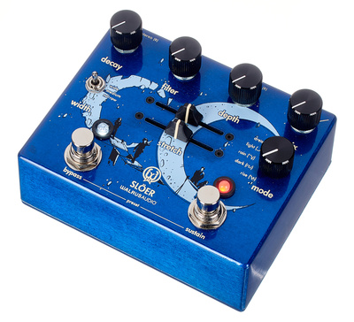 Walrus Audio Slöer Ambient Reverb Blue reverbo pedalas
