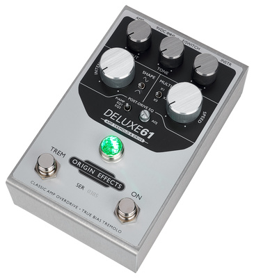 Origin Effects Deluxe 61 Tremolo & Drive distortion pedalas
