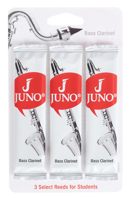 Vandoren Juno Bass-Clarinet 1.5 3-Pack bosinio klarneto liežuvėliai  