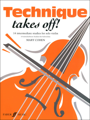 Faber Music Technique Takes Off pažengusi smuiko literatūra  