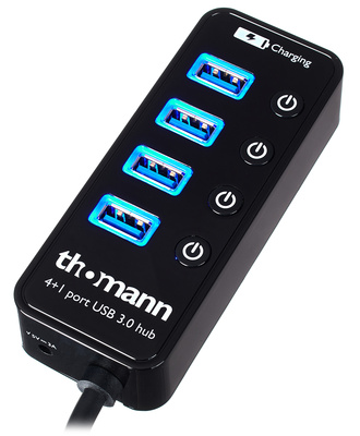 Thomann 4+1 Port USB 3.0 šakotuvas