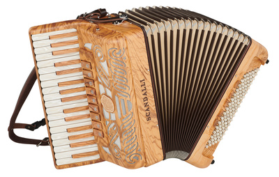 Scandalli Tierra 96/34 Olive Musette pianinis akordeonas
