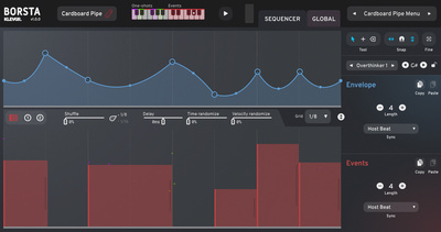 Klevgrand Borsta virtualus instrumentas  