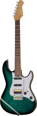 Harley Benton ST-Modern HSS FBLB elektrinė gitara