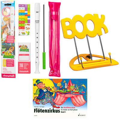 Classplash Recorder Set sopraninė fleita (vokiškasis)