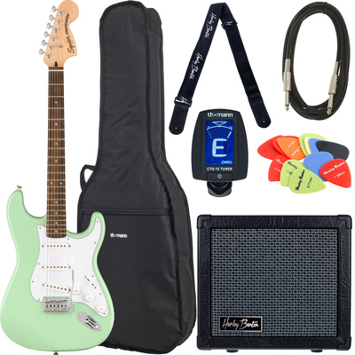 Squier Affinity Strat Laurel S elektrinės gitaros komplektas  