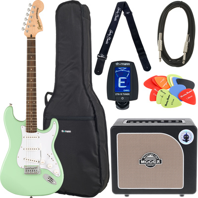 Squier Affinity Strat Laurel S elektrinės gitaros komplektas