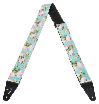 Fender Floral Strap 2" Surf Green