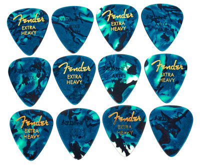 Fender Ocean Turq Pick Extra Heavy
