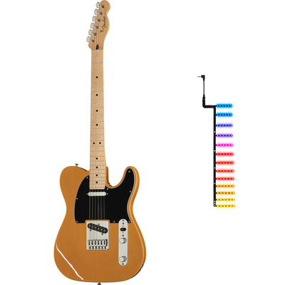 Fender Player Series Tele MN B elektrinė T tipo gitara komplektas