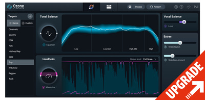 iZotope Ozone 11 Std UG Ozone 9/10 Std programinės įrangos atnaujinimas  