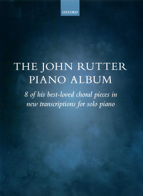 Oxford University Press The John Rutter Piano Album fortepijono natų knyga