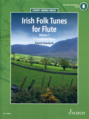 Schott Irish Folk Tunes For Flute 1 dainų rinkinys fleitai