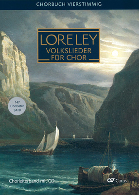 Carus Verlag Loreley vokalinis dainų sąsiuvinis