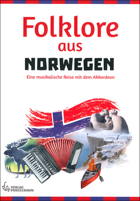 Purzelbaum Verlag Folklore aus Norwegen akordeono natų knyga